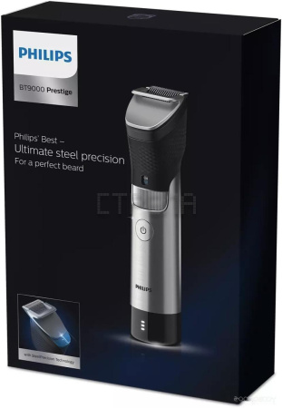 Триммер для бороды и усов Philips Prestige BT9810/15