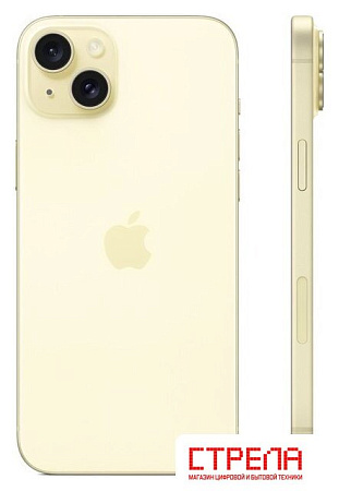 Телефон Apple iPhone 15 Plus 256GB (желтый)