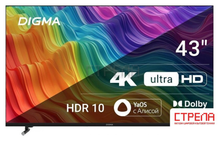 Телевизор Digma DM-LED43UBB33