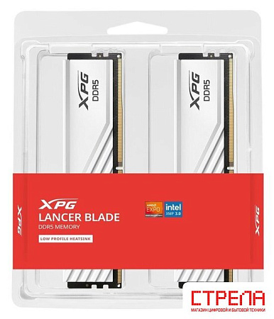 Оперативная память ADATA XPG Lancer Blade 2x32ГБ DDR5 5600 МГц AX5U5600C4632G-DTLABWH