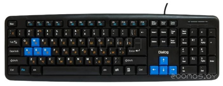 Клавиатура DIALOG KM-025U Black-Blue USB