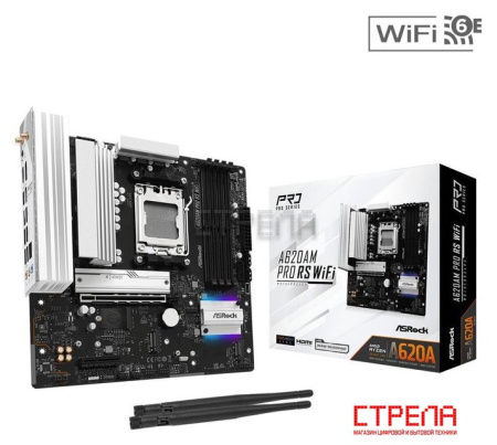Материнская плата ASRock A620AM Pro RS WiFi