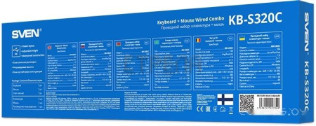 Клавиатура + мышь Sven KB-S320C