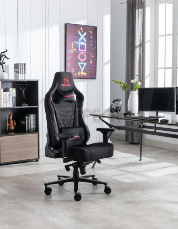 Кресло Evolution Nomad (черный/красный)