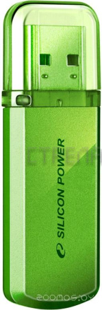USB Flash Silicon Power Helios 101 64GB (Green) (SP064GBUF2101V1N)