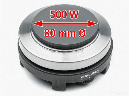 Настольная плита Rommelsbacher RK 501/S