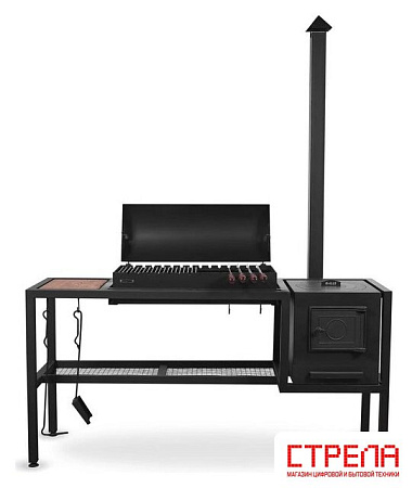Мангал для дачи Grills Барбекю 800 с печью