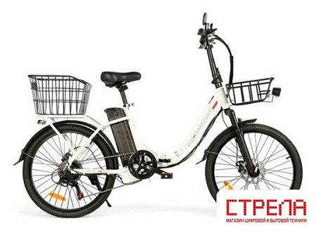 Электровелосипед SameBike City Master MY-E04 (белый)