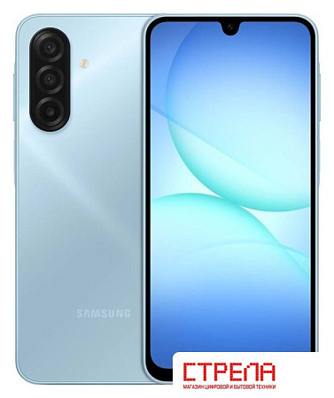 Телефон Samsung Galaxy A17 4G SM-A175F 6GB/128GB (голубой)