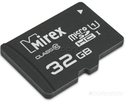 Карта памяти Mirex microSDHC 32GB Class 10 UHS-I U1 (13612-MCSUHS32)