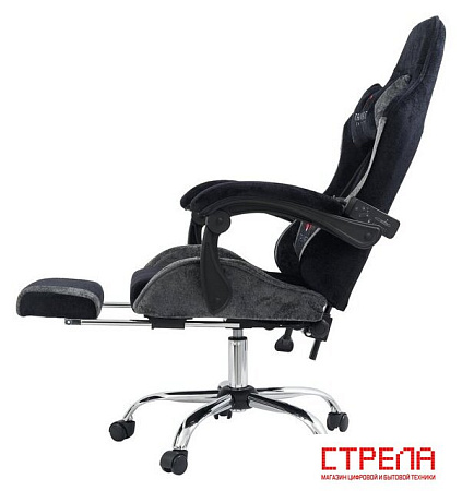 Игровое (геймерское) кресло Calviano Amarone (black-grey plush)