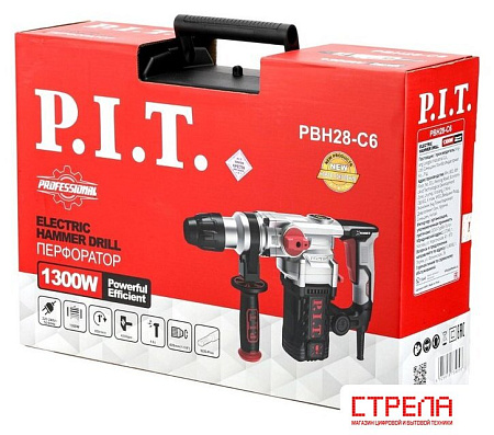 Перфоратор P.I.T. PBH28-C6 (кейс)