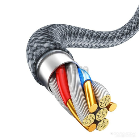 Кабель Baseus Dynamic Series USB Type-A - Lightning (1 м, серый)