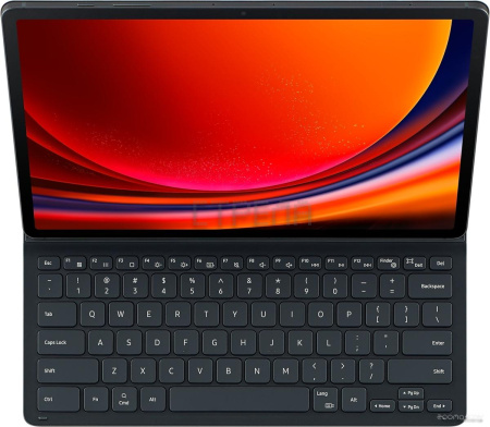 Чехол для планшета Samsung Book Cover Keyboard Slim Tab S9+ (черный)