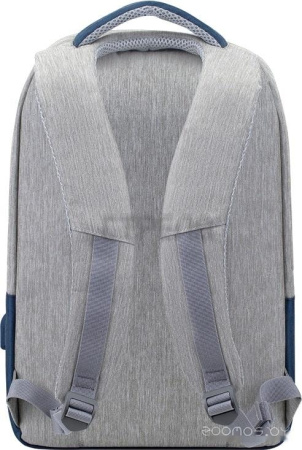 Городской рюкзак RIVACASE 7562 (серый/синий)