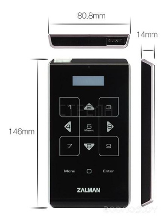 Бокс для жесткого диска ZALMAN ZM-VE500 Black