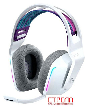 Наушники Logitech G733 Lightspeed Wireless (белый)