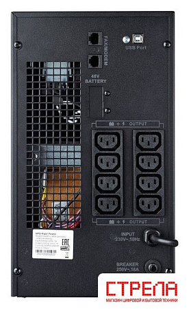 Источник бесперебойного питания Kiper Power SmartPro 3000 Gen1 IEC (3000VA/2400W)