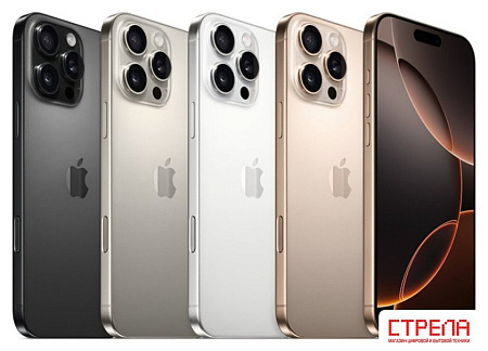 Телефон Apple iPhone 16 Pro Max Dual eSim 512GB (белый титан)