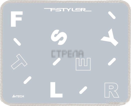 Коврик для мыши A4Tech FStyler FP25 (серебристый)