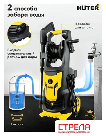 Мойка высокого давления Huter W200i Professional