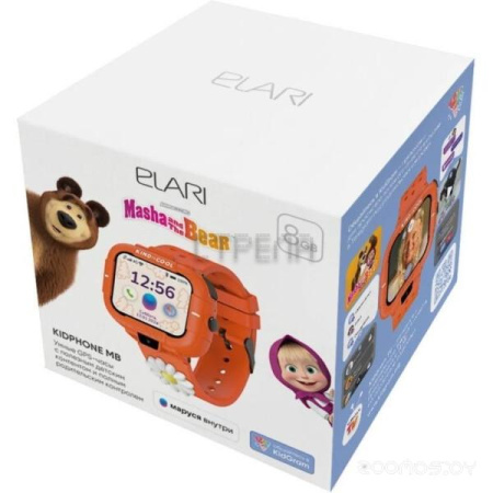 Детские умные часы Elari KidPhone MB (оранжевый)