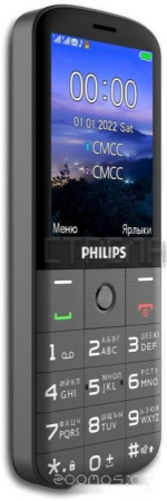 Кнопочный телефон Philips Xenium E227 (темно-серый)