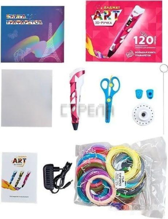 3D-ручка Даджет ART (розовый)