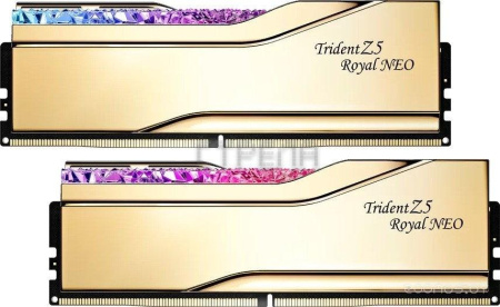 Оперативная память G.SKILL Trident Z5 Royal Neo 2x32ГБ DDR5 6000 МГц F5-6400J3039G16GX2-TR5G