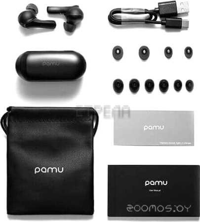 Наушники Padmate Slide Mini T6C (черный)