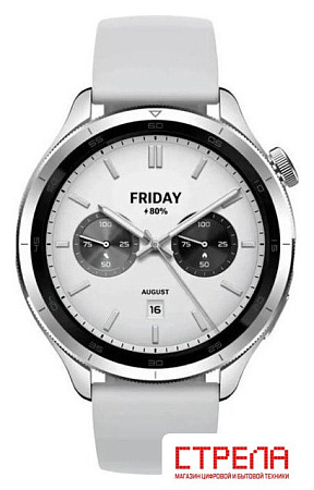 Умные часы Xiaomi Watch S4 (серебристый, международная версия)