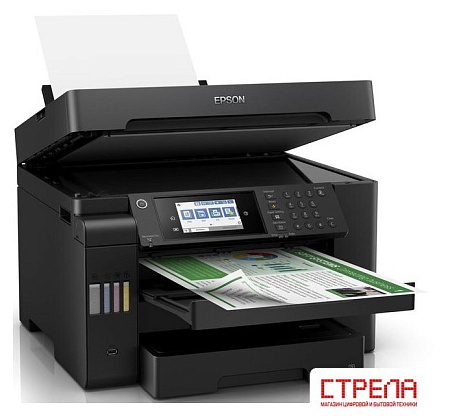 МФУ Epson L15150 (ресурс стартовых контейнеров 7500/6000, контейнер 008)