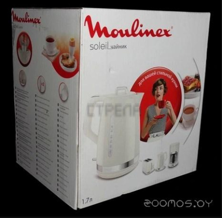 Электрочайник Moulinex Soleil BY320A30 (бежевый)