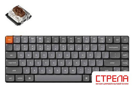 Клавиатура Keychron K3 Max RGB K3M-H3-RU (Gateron Low Profile Brown 2.0)