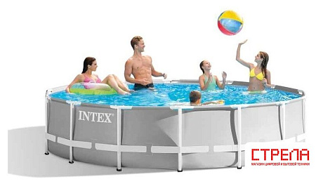 Каркасный бассейн Intex Prism Frame 26726NP (457х122)