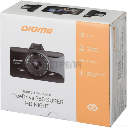 Видеорегистратор DIGMA FreeDrive 350 Super HD Night