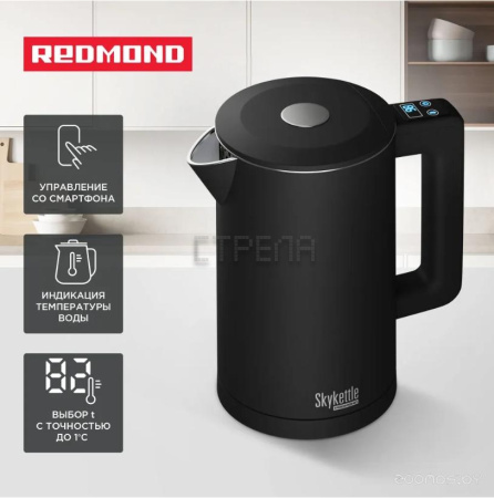 Электрический чайник Redmond SkyKettle KM231S (черный)