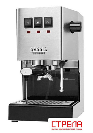 Рожковая кофеварка Gaggia Classic Evo Inox 9481/11
