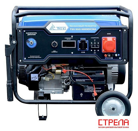 Бензиновый генератор ТСС SGG 6000EH3NA