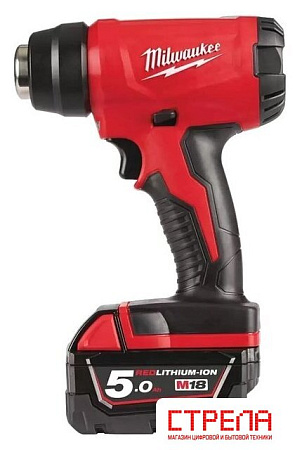 Промышленный фен Milwaukee M18 BHG-502C 4933459772 (с 2-мя АКБ)