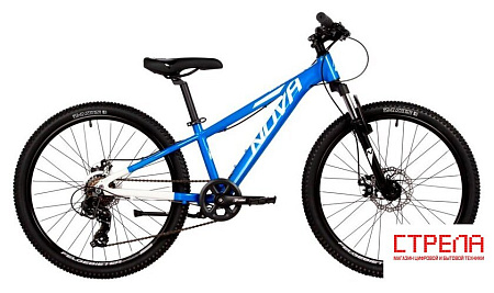 Велосипед Novatrack Extreme 7.D 2025 24AHD.EXTREME.11BL5 (синий)