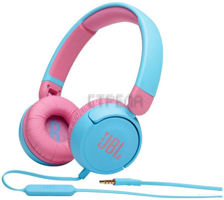 Наушники JBL JR310 (голубой/розовый)