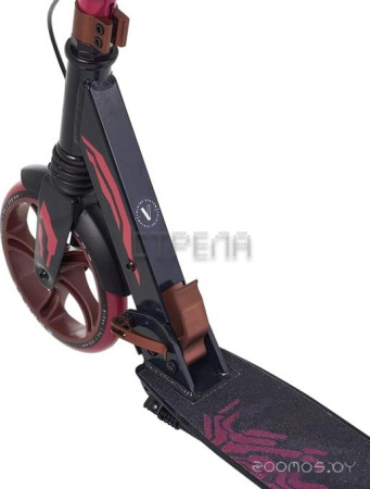 Двухколесный подростковый самокат Ridex Expose (бордовый/черный)