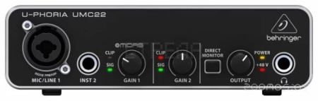 Звуковая карта Behringer U-PHORIA UMC22