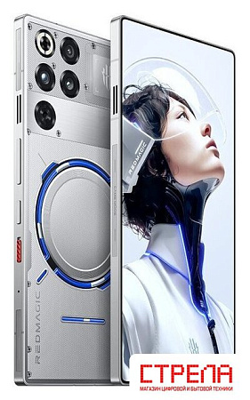 Телефон Nubia RedMagic 11 Pro 24GB/1TB международная версия (серебристый прозрачный)
