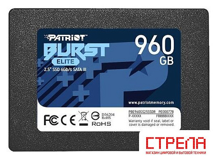 SSD Patriot Burst Elite 960GB PBE960GS25SSDR