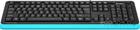 Клавиатура A4Tech Fstyler FKS10 (черный/синий)