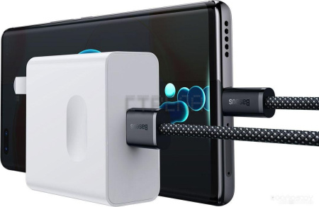 Кабель Baseus Dynamic Series Fast Charging Data Cable 100W USB Type-A - USB Type-C (2 м, серый)