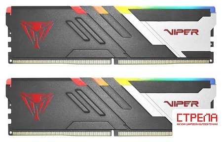 Оперативная память Patriot Viper Venom RGB 2x32ГБ DDR5 5600МГц PVVR564G560C40K