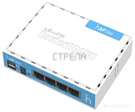 Беспроводной маршрутизатор MikroTik hAP lite